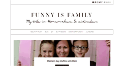 Desktop Screenshot of funnyisfamily.com